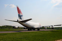 G-MKBA @ ELLX - MK-Airlines Boeing 747-2B5F - by Jens Achauer