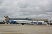 N866GA @ KRFD - MD-83 - by Mark Pasqualino