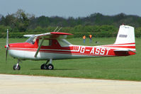 G-ASST @ EGBK - Cessna 150D at Sywell in May 2009 - by Terry Fletcher