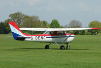 G-DENC @ EGBK - Cessna 150G at Sywell in May 2009 - by Terry Fletcher