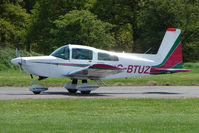 G-BTUZ @ EGBM - AG-5B at Tatenhill - by Terry Fletcher