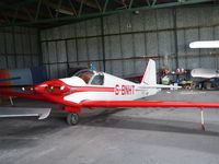 G-BNHT @ EGMJ - Hangered at Little Gransden - by Andy Parsons
