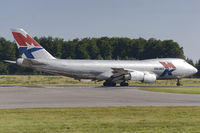 9G-MKL @ ELLX - Mike Kruger Airlines B747-2R7F/SCD turns into RW24 at Findel