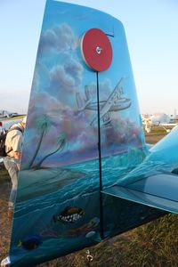 N33MR @ LAL - RV-7A - owner of this plane was a Pan Am pilot - plane is dedicated to Pan Am's service, this symbolizes their service to the keys of Florida - by Florida Metal