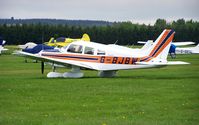 G-BJBW @ EGLM - Piper Warrior II at White Waltham - by moxy