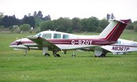 G-BZOY @ EGLM - Beech 76 at White Waltham - by moxy