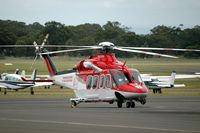 VH-SYV @ YSBK - Agusta AW139 medevac helicopter at Bankstown, Sydney. - by Henk van Capelle