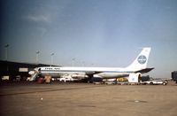 N459PA @ LHR - Boeing 707-321C, Clipper Western Continent,  of Pan American Airways at Heathrow in the Spring of 1975. - by Peter Nicholson