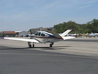 N77QJ @ SZP - 1967 Beech V35A BONANZA, Continental IO-520-B 285 Hp, taxi - by Doug Robertson