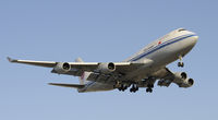 B-2443 @ KLAX - Landing 24R at LAX - by Todd Royer
