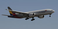 HL7597 @ KLAX - Landing 24L at LAX - by Todd Royer