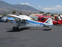 N2573J @ SZP - 1979 Piper PA-18-150 SUPER CUB, Lycoming O-320 150 Hp, taxi - by Doug Robertson