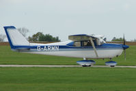 G-ARMN @ EGBK - Cessna 175B at Sywell in May 2009 - by Terry Fletcher