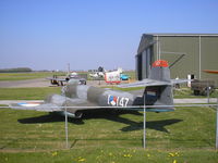 I-147 @ EHLE - Gloster Meteor , fake regi, BCorrect regi is I-187 , built by Fokker. Aviodrome Aviation museum - by Henk Geerlings