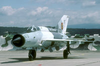 6721 @ LZSL - modernized MiG-21MF of the Romanian AF