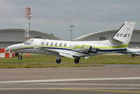 G-FJET @ EGLF - Farnborough Airshow 2008. - by Andrew Simpson