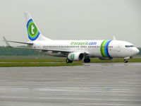 PH-HZF @ EHEH - Boeing B737-8K2 PH-HZF Transavia.com - by Alex Smit