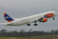 G-DAJC @ EGCC - Departing Manchester.