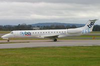 G-ERJG @ EGCC - Taxiiing to stand at Manchester.