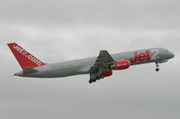 G-LSAE @ EGCC - Departing Manchester.