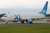 G-XLAK @ EGCC - Taxiiing to stand at Manchester.