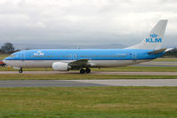 PH-BDZ @ EGCC - Taxiiing to stand at Manchester.