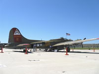 N93012 @ CMA - 1944 Boeing B-17G FLYING FORTRESS 'NINE O NINE', four Turbocharged Wright Cyclone R-1820-97 1,200 Hp each, Limited/Experimental class - by Doug Robertson