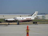 N220JM @ CMA - 2004 SOCATA TBM 700, one P&W(C)PT6A-64 1,580 shp turboprop, max cruise 345 mp, taxi - by Doug Robertson