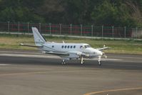 N467BW @ TNCM - Back tracking runway 10 - by daniel jef