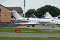 N612AF @ EGGW - Gulfstream G450 at Luton - by Terry Fletcher