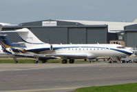 VP-CAU @ EGGW - Global Express at Luton - by Terry Fletcher