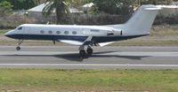N918BG @ TNCM - Landing 10