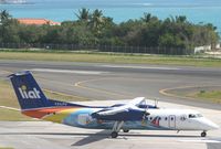 V2-LFU @ TNCM - taxing runway 10