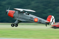 EC-DKX @ EBDT - Warbird in full Spanish AF colours.