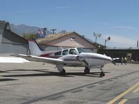 N12DK @ SZP - 1967 Beech 95-C55 BARON, two Continental IO-520-C 285 Hp each - by Doug Robertson