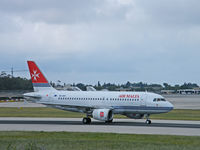 9H-AEH @ LMML - Airbus-A319-112/Air Malta/Luqa,Malta International.