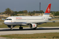 9H-AEF @ LMML - Landing in Malta. - by Andrew Simpson