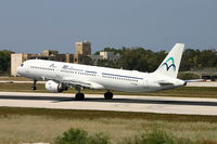 F-GYAN @ LMML - Departing Malta. - by Andrew Simpson