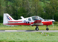 G-BZMD @ EGCW - Scottish Aviation Bulldog 120/121