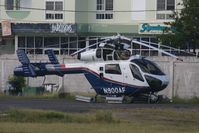 N900AF @ TNCM - At the helipad - by daniel jef
