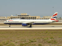 G-TTIB @ MLA - Departing Malta. - by Andrew Simpson