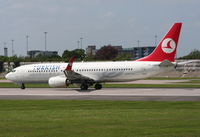 TC-JGG @ EGCC - Turkish Airlines - by Chris Hall