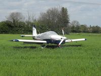 G-EGBS @ EGSV - Suffered engie failure in flight whilst on base leg to land - landed in cornfield - all OK