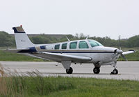 G-CDJV @ EGMD - BEECH A36 - by Martin Browne