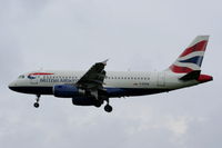 G-EUPW @ EGCC - British Airways - by Chris Hall