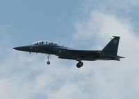 90-0232 @ BAD - Landing at Barksdale Air Force Base the day before the Defenders of Liberty Air Show. He did about a 15 minute warm up display the day before the show which is headlined by the Canadian Snowbirds and the Blue Angels. - by paulp