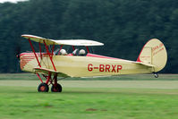 G-BRXP @ EBDT - old timer fly in.