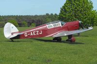G-AEZJ - Attending the Annual Wings and Wheels event at Henham Park Suffolk - by keith sowter