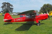 G-AMKU - Attending the Annual Wings and Wheels event at Henham Park Suffolk - by keith sowter