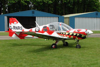 G-RNRS @ EGBP - Bulldog Series 100 at Kemble on Great Vintage Flying Weekend - by Terry Fletcher